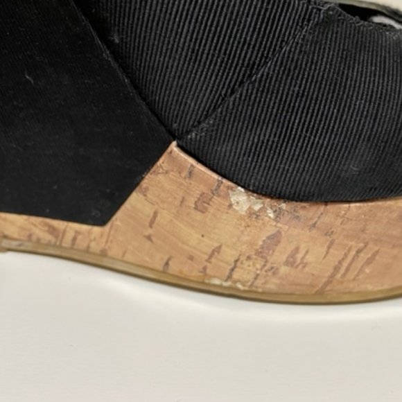 Mossimo Black Wedge Shoes – 6.5 - Picture 5 of 7